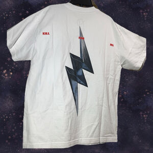 XO The Weeknd 'Die For You' T-Shirt•Lightening Bolt Back•White Size Medium•New